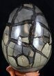 Septarian Dragon Egg Geode - Crystal Filled #37367-3